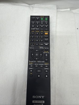 Genuine Sony Remote Control RM-AAU057 AV System 