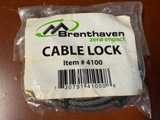 Brenthaven Zero Impact Laptop Cable Lock Item 4100 - Notebook Security System