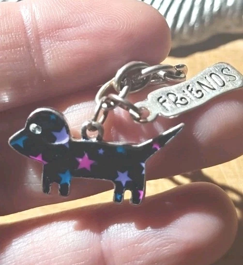 Fashion Childs Friends Dog Link Silver Tone Bracelet - Image 2 of 4