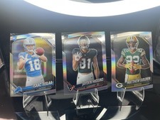 Panini 2025 Prizm NFL Rookie Card Lot Teslaa Higgins Golden Football 3