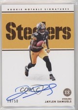 2018 Panini Encased Rookie Notable Signatures 10/50 Jaylen Samuels Auto 0g4