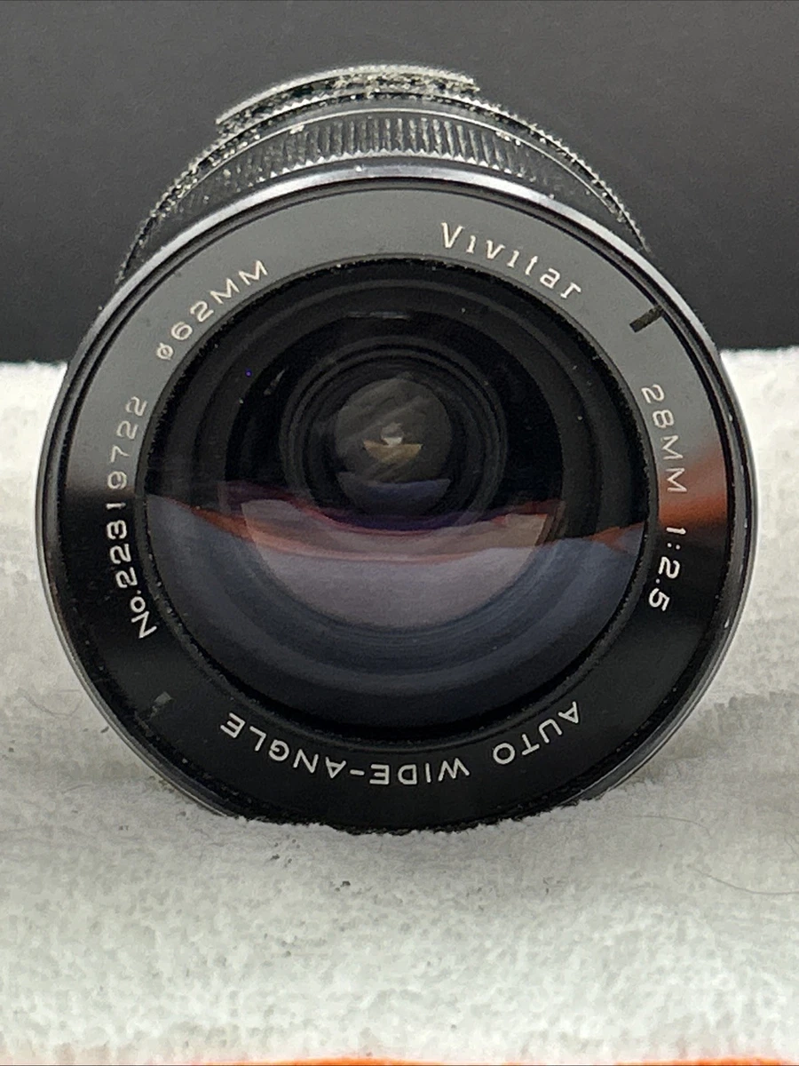 Vivitar Auto Wide Angle 28mm 1:2.5 - M42 Connection | eBay