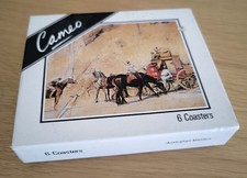 CAMEO ❤️ 6 dessous de verre avec boîte d'origine "Australian Masters"  Neuf