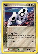Pokemon Card - Aron Power Keepers 42/108 2007 Common Heavily Played on eBay