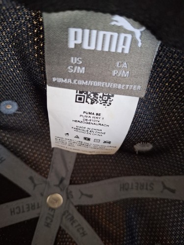 Puma Mesh Stretch Fit Cap LIGHT BLUE PASTEL Blue Puma S/M Excellent - Bild 5 von 8