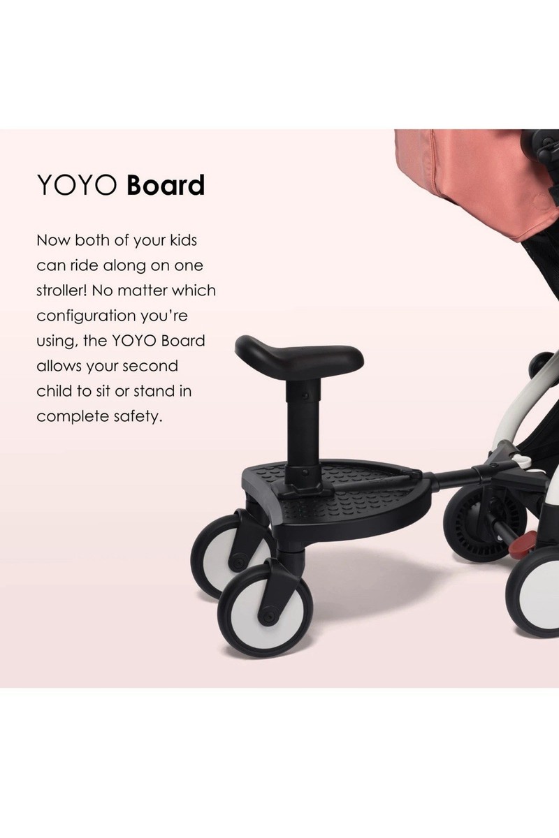 BABYZEN YOYO+ board ブラック Review: Babyzen Yoyo+ Board (Sibling Board) - YouTube