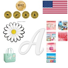 Customizable Alphabet Letter Charms for Bogg Bags   2pc Set for Personal Flair
