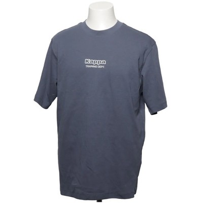 Kappa x Primark, T-shirt, Größe: L, Blau, Baumwolle, Print, Herren #N1c