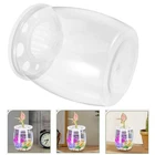 Hydroponic Small Fish Tank Transparent Small Aquarium Fish Hydroponic Plant Tank
