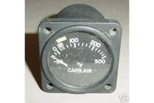 22-297-026, Cessna Aircraft Carburetor Temperature Indicator