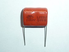 50pcs 2000V 223 J 0.022uf 22nf 22000pf P20 CBB81 CBB metal film capacitor