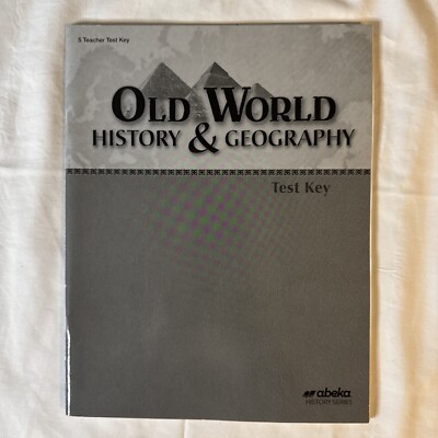 Abeka Old World History and Geography Test Key 5th Grade 4th Edition ...