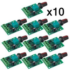 10pcs 2A Low Voltage DC LED Dimmer 1.8v 3v 5v 6v 12v PWM Motor Speed Controller