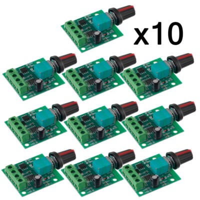 10pcs 2A Low Voltage DC LED Dimmer 1.8v 3v 5v 6v 12v PWM Motor Speed Controller