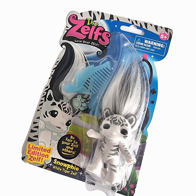 The Zelfs • Snowphie Series 3 Limited Edition ✓ Rare White Tiger