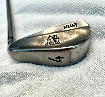 LYNX GOLF USA Four IRON Right Handed Steel Stiff Flex Vintage Classic