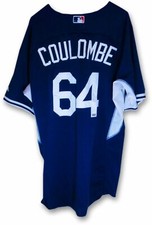 Daniel Coulombe Dodgers Team Issue Batting Practice Jersey #64 MLB HZ836341