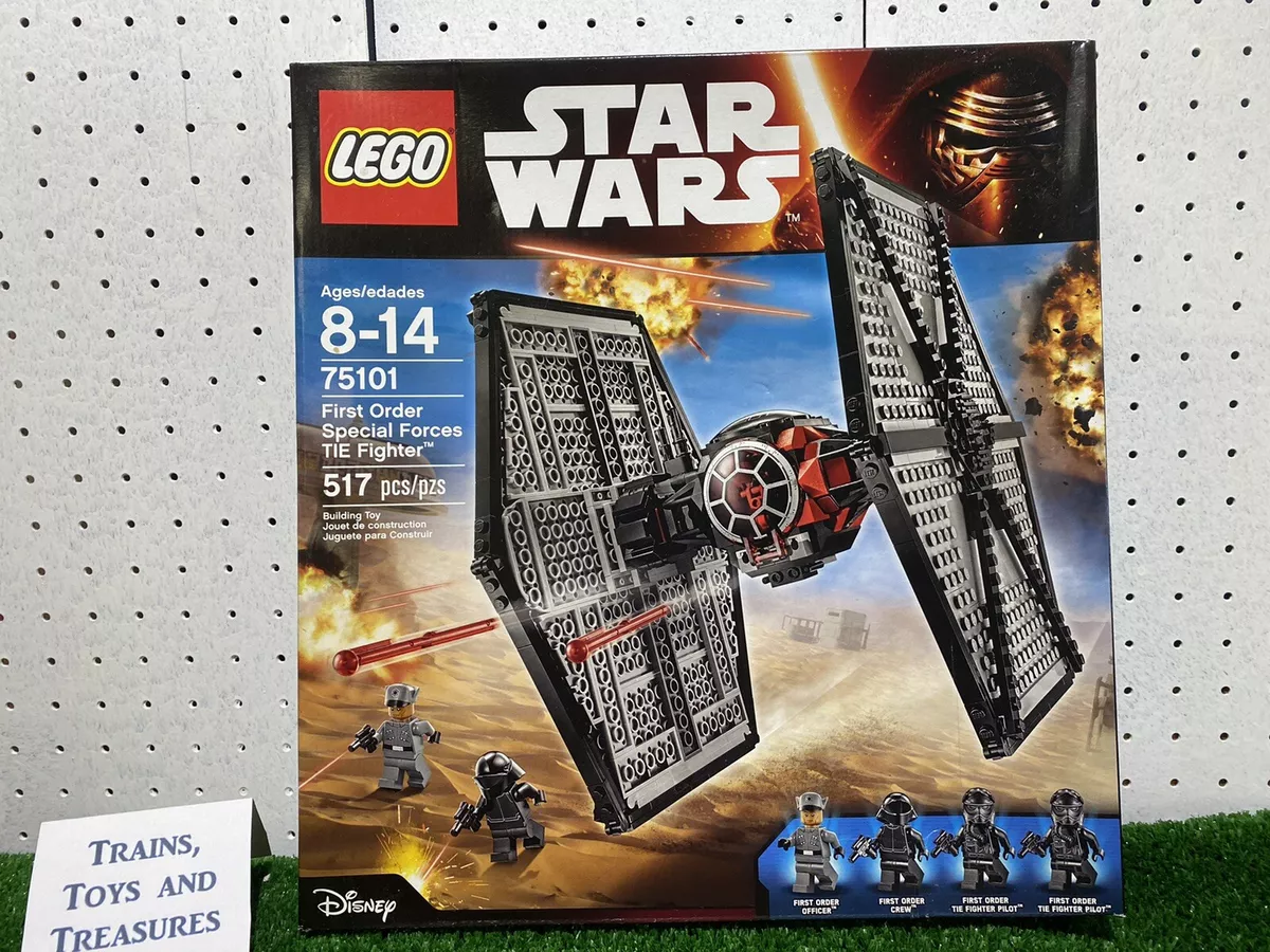 Lego Star Wars First Order Special Forces TIE Fighter 75101 NIB