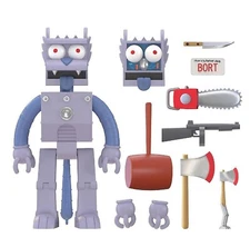 The Simpsons Ultimates Robot Scratchy 7-Inch Figure