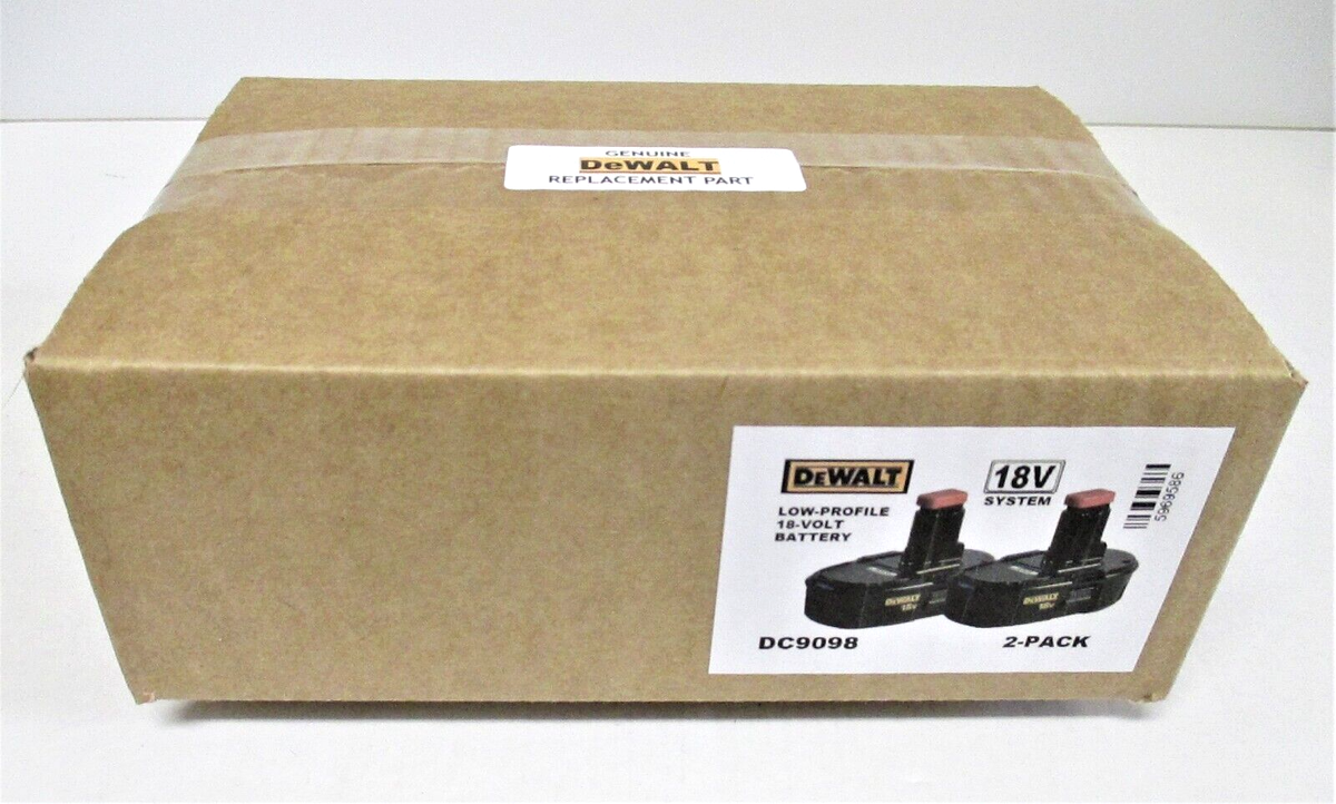 DEWALT DC9099 18v NiCd Low Profile Battery for sale online