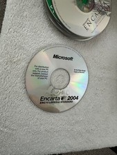 Microsoft Encarta 2004 Encyclopedia Standard CD - NO PRODUCT KEY  