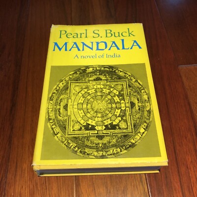 MANDALA A Novel of India Pearl S. Buck Hardcover 1970 DJ