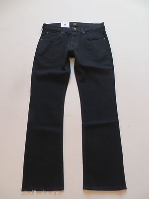 Lee KNOX Herren Jeans Hose W 32 /L 36 Schwarz NEU ! Black Vintage Denim ! KULT !