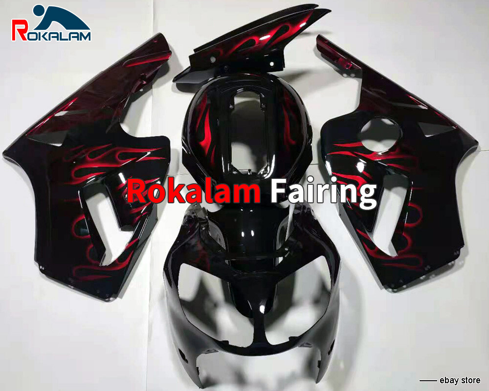 Body Kit For ZX12R 2000 2001 ZX-12R 00 01 Red Flame Motorcycle