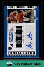 2019 Panini Contenders Max Strus Draft Picks  Autograph #101 Basketball