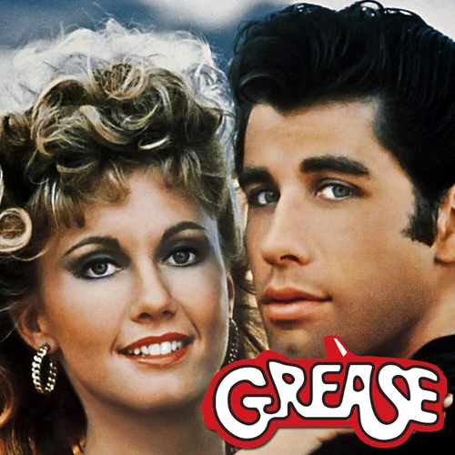 Vintage Retro Grease Danny Sandy America Film Metal 20cm Shed Bar Man Cave SIGN