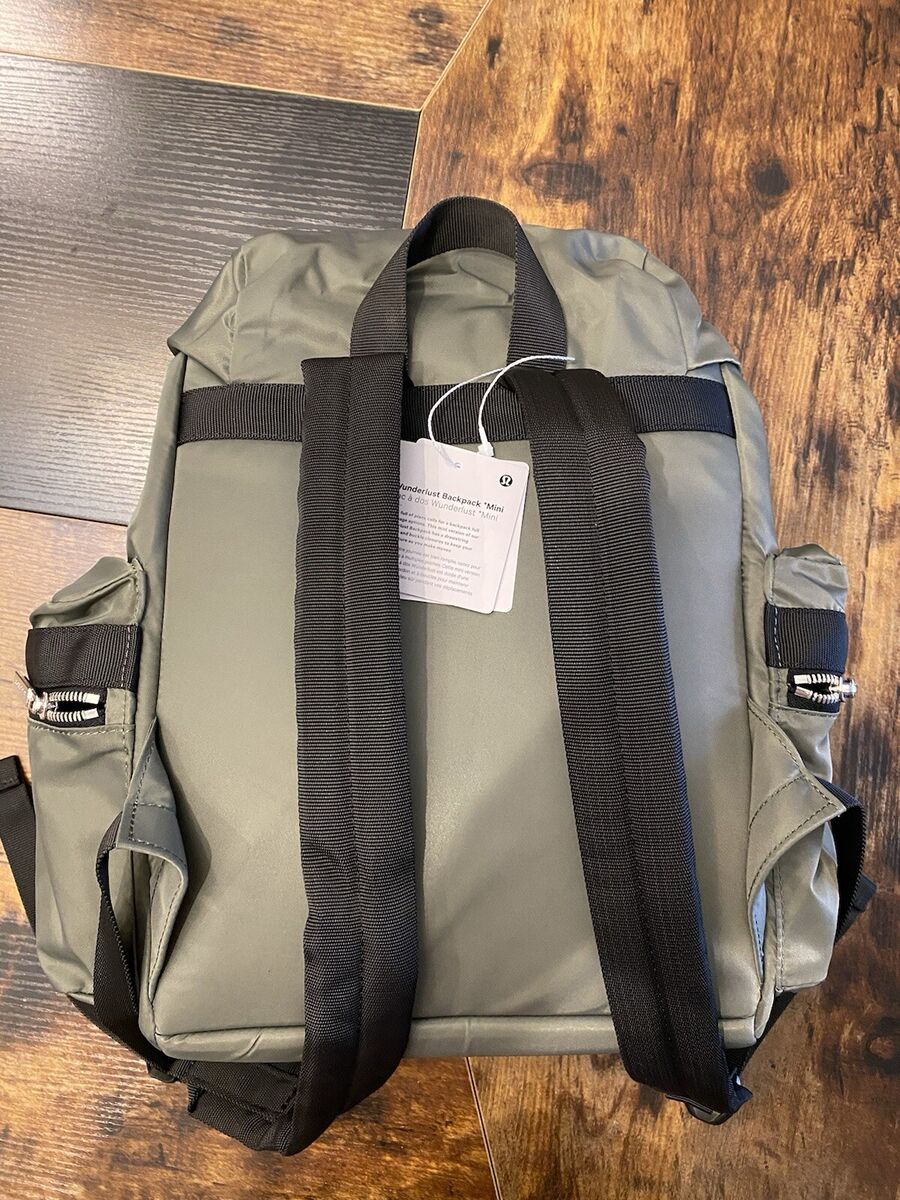 Lululemon Wunderlust Backpack 14L Grey Sage/Black - Brand Lululemon Wunderlust Backpack 14L Grey Sage/Black - Brand