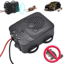Ultrasonic Mouse Repeller For Car Under Hood Rat Rodent Pest Animal Deterrent