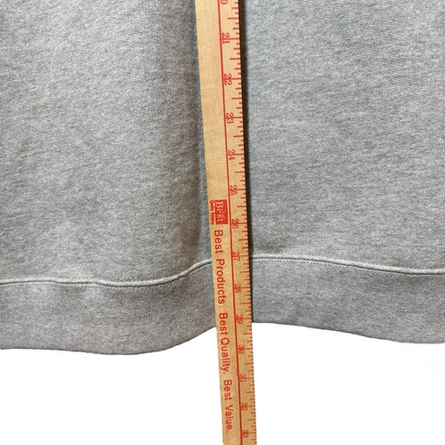 Tommy Hilfiger Sweatshirt Men’s XL Gray Full Zip Red Hooded Label Vintage Y2K - Picture 13 of 14