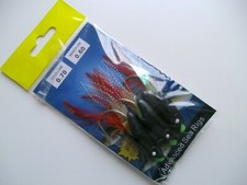 JUMBO HOKKI SEA FISHING COD BOAT RIG - 3 x HOOK RIG   COLOUR BLACK