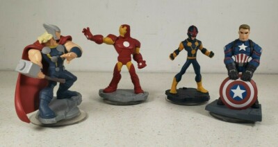 Lot of 4 Disney's Infinity 2.0 & 3.0 Marvel Avengers 