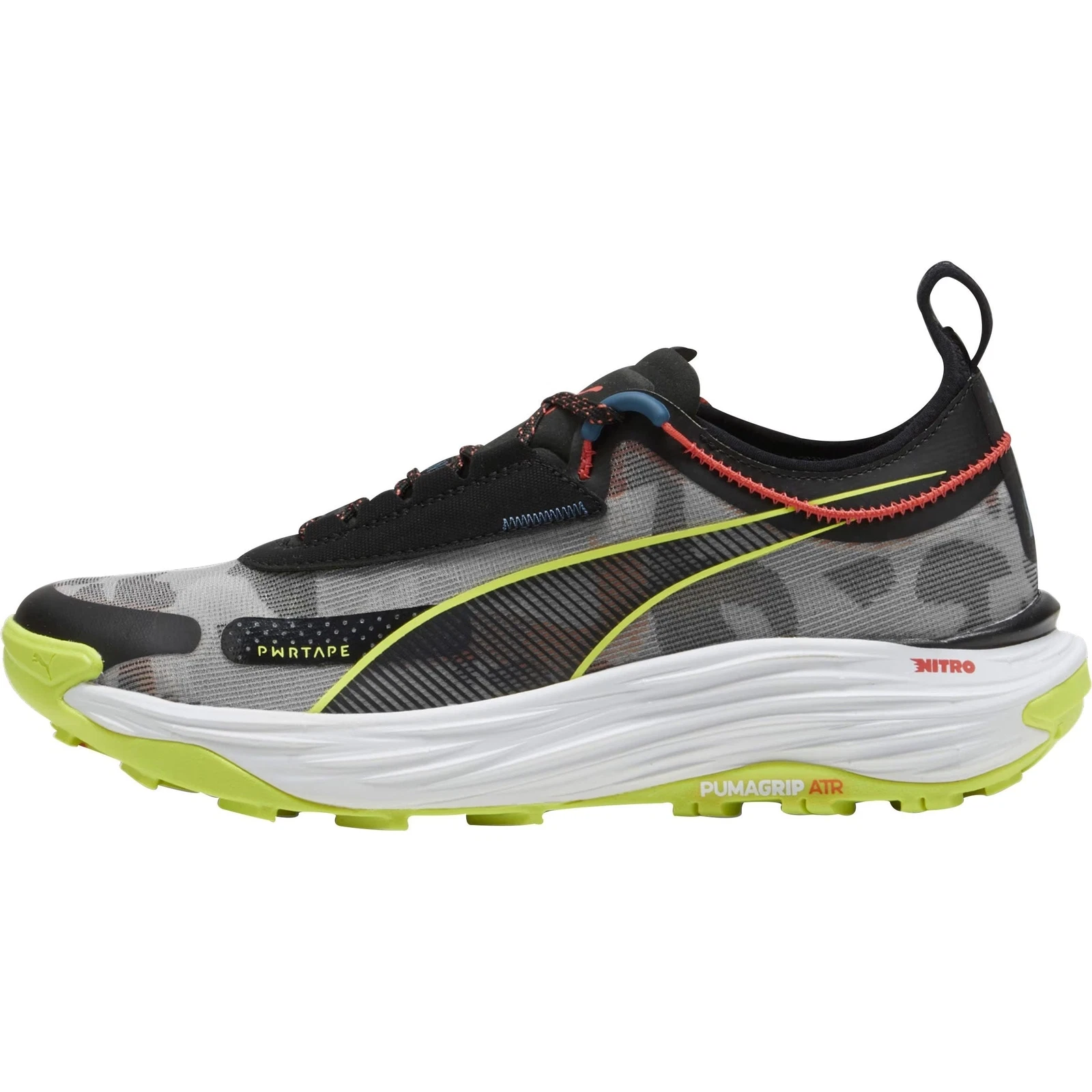 Chaussures de trail running homme Puma Voyage Nitro 3 noir tout terrain rembourrées
