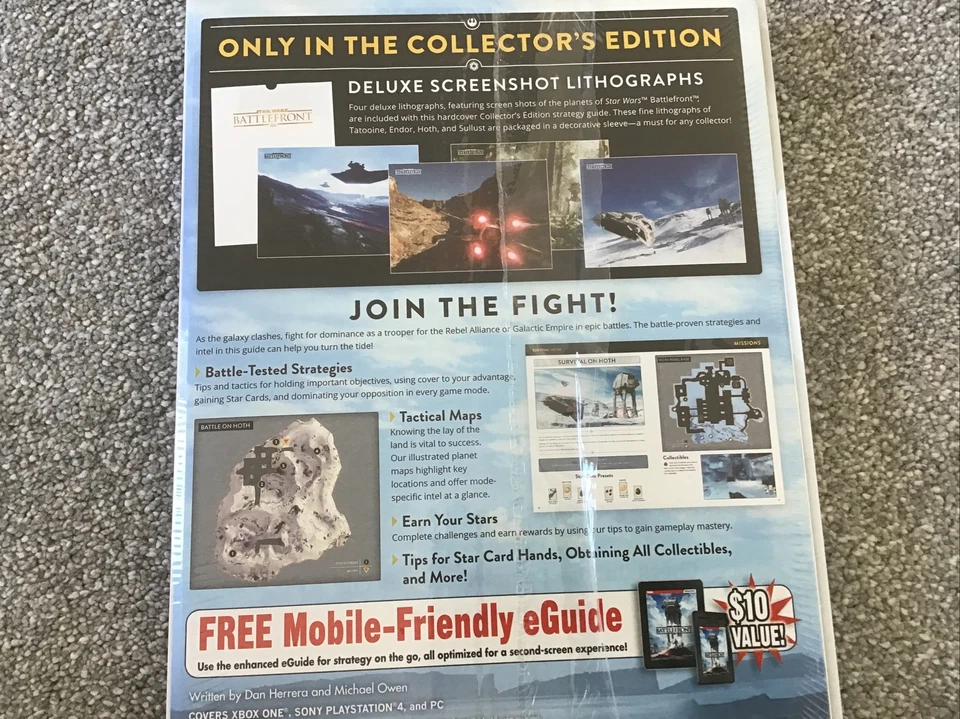 Star Wars Battlefront -Hardcover Collector’s Edition Strategy Guide New/sealed - Image 3 of 4