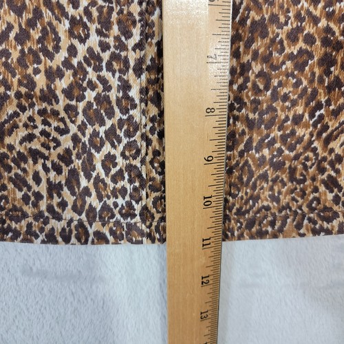 D&G Dolce & Gabbana Skirt Junior 4 Mini Leopard Print 5 Pocket Made In Italy - Picture 4 of 16