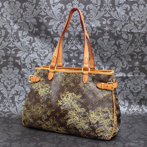 LOUIS VUITTON Pizzo Batignolles borsa tote orizzontale borsa a tracolla #1 rialzata - Foto 1 di 12