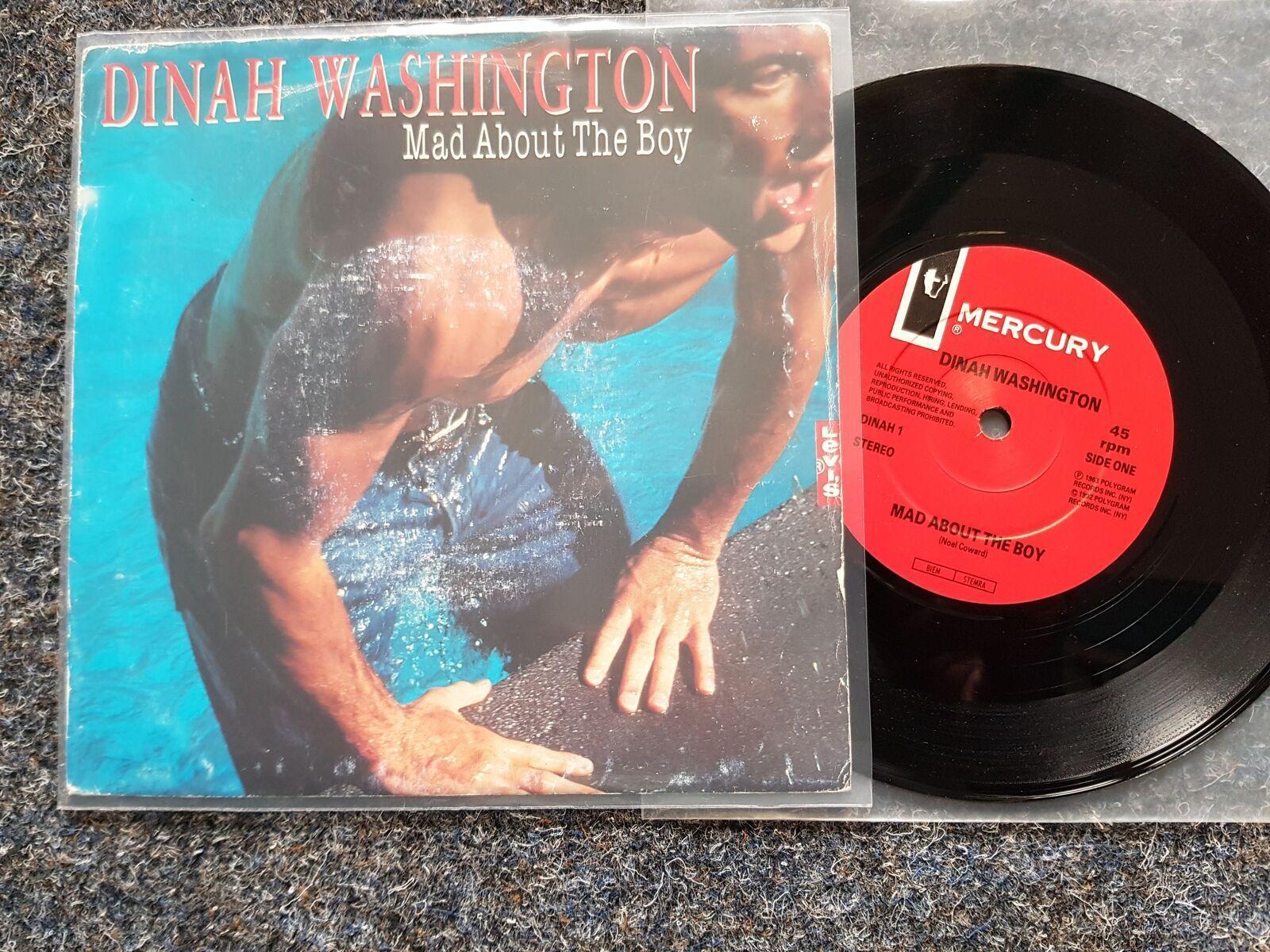 7"" Single Vinyl Dinah Washington - Mad about the boy