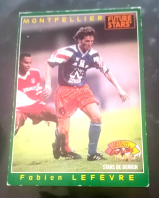 PANINI FABIEN LEFEVRE 1992 1993 FUTURE STARS MONTPELLIER FRANKREICH