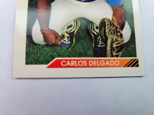  CARLOS DELGADO ROOKIE CARD 1992 Bowman TORONTO BLUE JAYS BASEBALL RC 