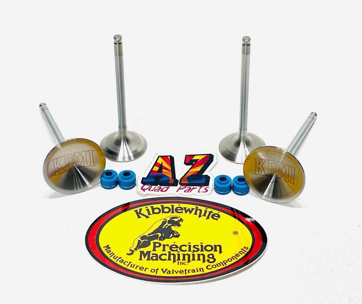 パーツ KIB Kawasaki KX250F KX 250F Kibblewhite Head Intake & Exhaust Valves