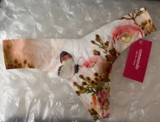 Commando Women's Printed Thong Vintage Butterfile Rose Low-Rise S/M