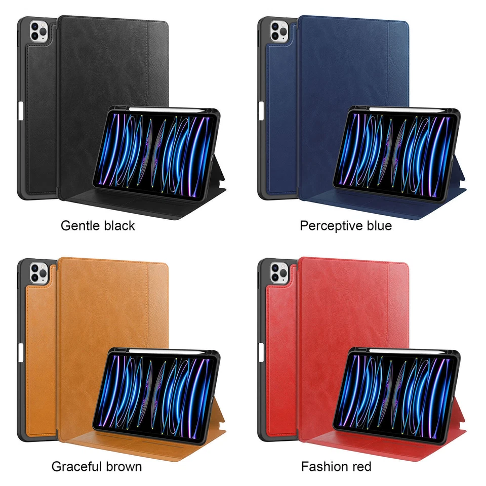 Case Flip Leather Stand Cover For 2025 iPad Air 11inch M3 9th 8th 7th Gen/Pro 11 - Image 2 of 4