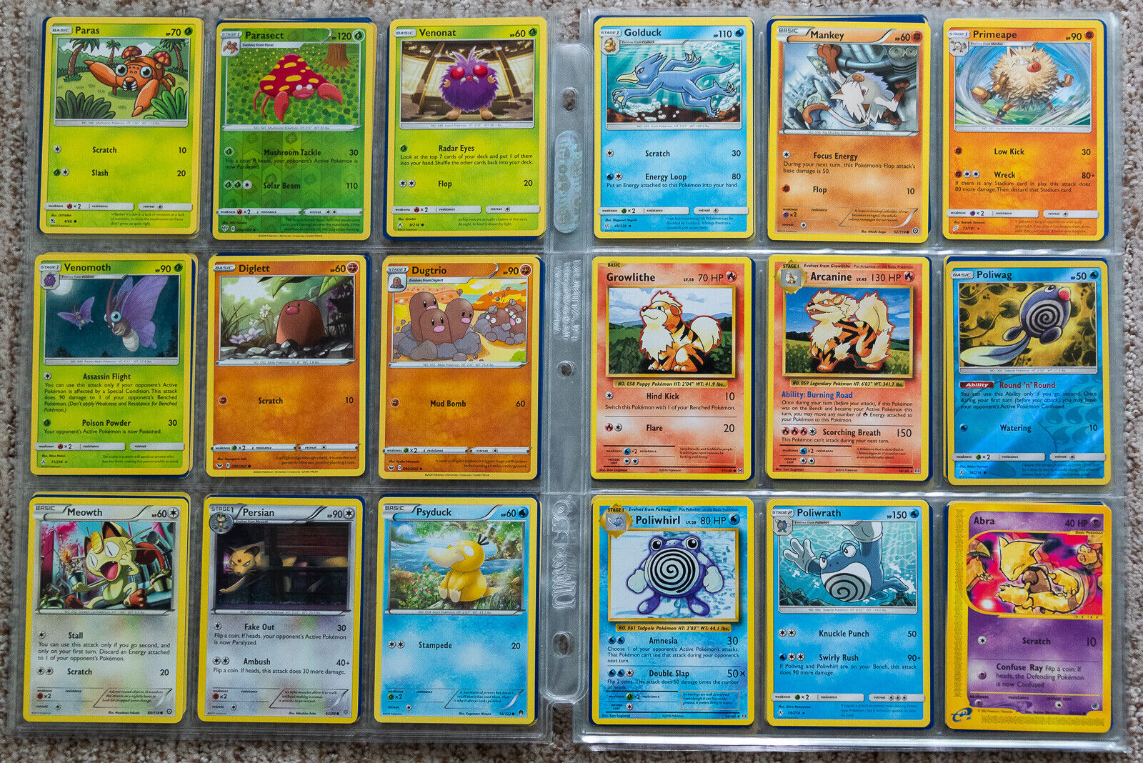 Pokemon TCG 135 Card Lot Hoenn Region Complete Pokedex #252-386 Set