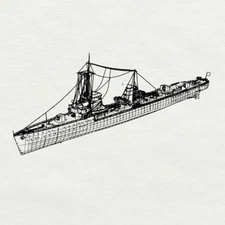 SSMODEL 1/350 Model Kit German Raubtier Class Torpedo Boat Luchs 1932 Full Hull
