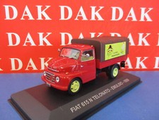 Die cast 1/43 Modellino Furgone Fiat 615 N Telonato Cera Emulsio 1959
