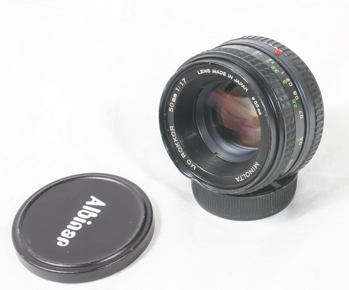 Minolta MD Rokkor 50mm f/1.7 Lens 2614 | eBay