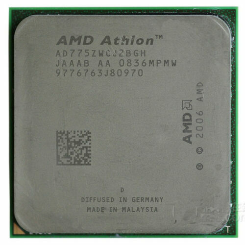 AMD Dual-Core Athlon X2-7450 X2-7550 X2-7750 X2-7850 X2-775Z AM2+ 940 2M CPU - Picture 3 of 5